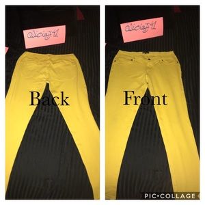 Yellow pants
